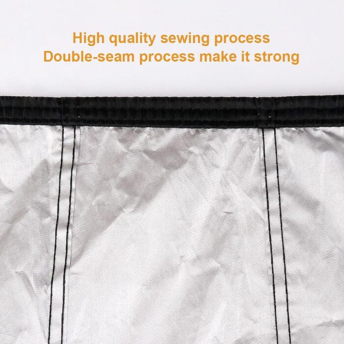 Водонепроникний чохол для велосипеда Toptrek з оксфордської тканини, 200 x 110 x 70 см, з мішком