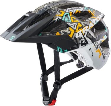 Велошолом Cratoni AllSet MTB чорний/зелений 2022 – захисний шолом для гірського велосипеда
