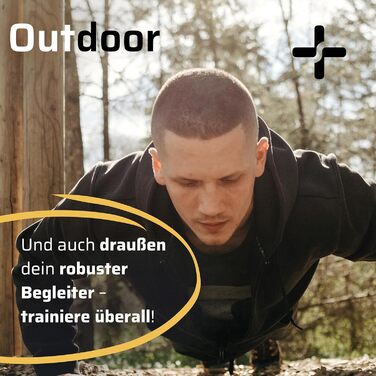 Захисна килимок для спортивних залів SportPlus - антиковзаюча підкладка для тренажерів (велотренажер, біговий тренажер, тренажер для греблі) - безпечна для здоров'я, підходить для йоги та гімнастики, розмір 170x90 см