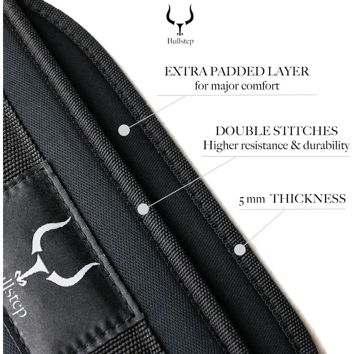 Гірчаний пояс з ланцюгом та карабіном | Важкий пояс для чоловіків та жінок | Пояс для додаткової ваги | Важкий пояс для присідань, підтягувань, бодібілдингу | Пояс для ваги