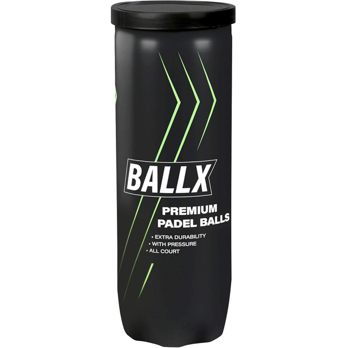 М'ячі для падел-тенісу XP4000 [3 штуки в упаковці] - фірмові м'ячі з ворсу для падел-тенісу - універсальні м'ячі для падел, довговічні