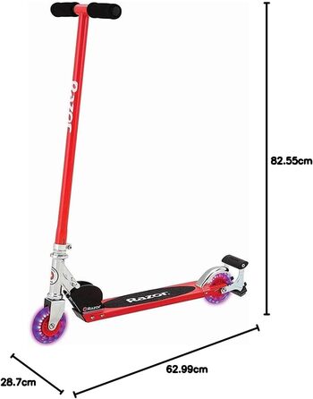 Самокат дитячий Razor Spark Sport рожевий - для дітей, міцний, спортивний