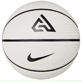 Баскетбольний м'яч Nike Playground 8P 2.0 Грізний Антетокумпо, розмір 7, унісекс, білий