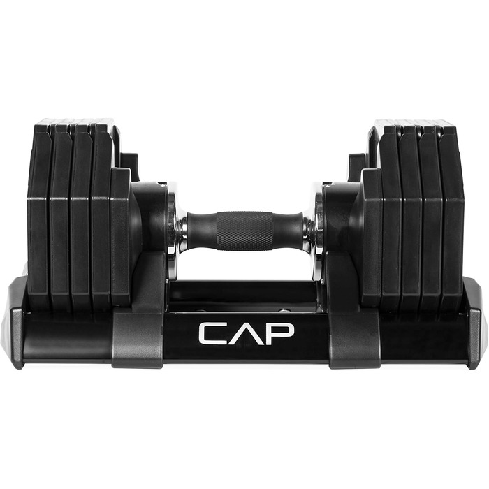 Гантелі ADJUSTABELL від Cap, регульовані від 2,5 до 22,6 кг, 1 пара