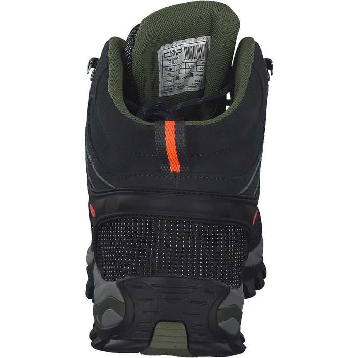 Чоловічі трекінгові черевики CMP Rigel Mid Wp, 45 EU, Антрацит