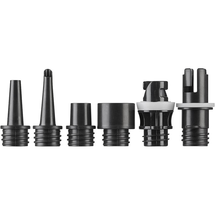 Електрична повітряна помпа для SUP-дошок та човнів AGT, 500 л/хв, з 6 насадками, для надувних човнів та SUP