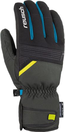 Чоловічі зимові рукавиці Reusch Bradley R-tex, сіро-жовті, розмір 10.5