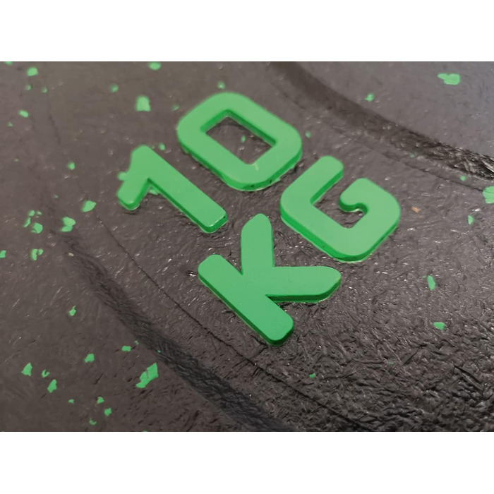 Олімпійський диск Sveltus 10 кг, гумовий, для штанги