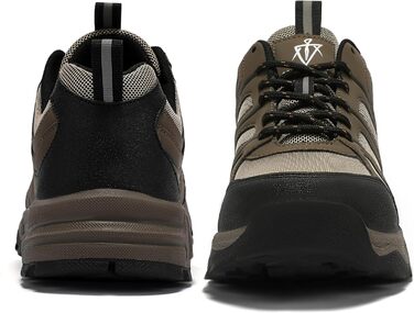 Черевики для хайкінгу чоловічі, дихаючі, трекінгові, легкі, з антиковзким покриттям, спортивні, зелені (колір: коричневий, розмір: 47 EU)