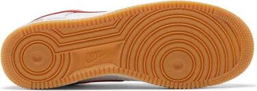 Кросівки Nike Air Force 1 для жінок, білі, University Red Gum (40.5 EU)