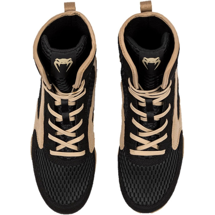 Боксерські черевики Venum Contender для чоловіків та жінок, чорно-пісочні