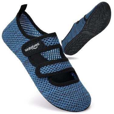 Чоловічі та жіночі аквашузи WateLves для плавання, пляжу та басейну. Швидко сохнуть, дихають, сірі, розмір 40/41 EU