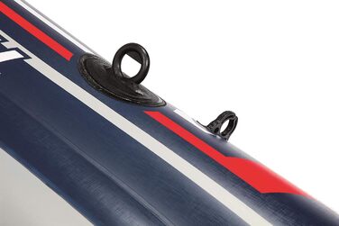 Надувний човен Bestway Hydro-Force Treck X2 для 2 осіб, 255x127x36 см, комплект весла та насос