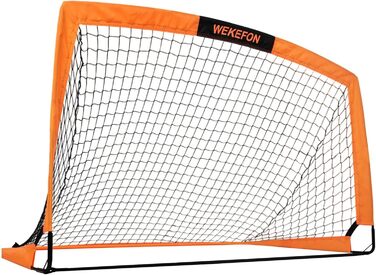 Ворота для футболу WEKEFON 1,5 x 8,9 м, портативні, для дітей та юнаків, ігри у дворі та тренування, з сумкою для перенесення, 1 шт.