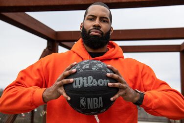 Баскетбольний м'яч Wilson NBA All Team розмір 7, чорний, унісекс
