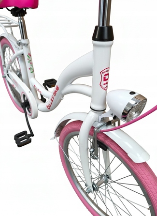 Дитячий велосипед Dallas Bike, рама 13 дюймів, білий