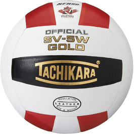 Волейбольний м'яч Tachikara SV5W Gold преміум шкіра для змагань