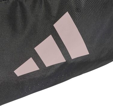 Спортивна сумка Adidas Defender Graphic для жінок, маленька, чорна (Black/preloved fig), універсальний розмір