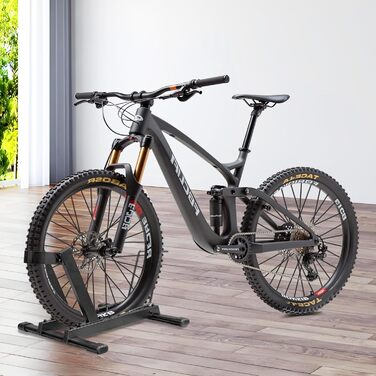 Стійка для велосипедів та електровелосипедів Mimoke, сталева, регульована, для коліс 20-29 дюймів, до 38 кг, для гаража та підвалу