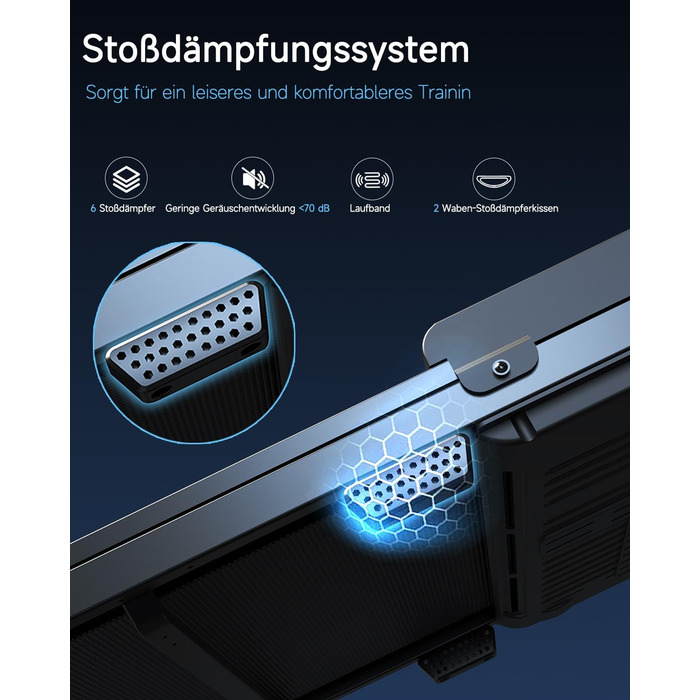 Ходьбовий тренажер Walking Pad для дому - компактний біговий килимок під стіл з LED-дисплеєм та пультом керування