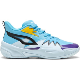Баскетбольні кросівки PUMA Genetics для чоловіків, світло-блакитний/льодовито-блакитний, 43-44 EU