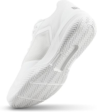 Тенісні кросівки Wilson Courtglide для чоловіків (42 EU, широка колодка, білі)