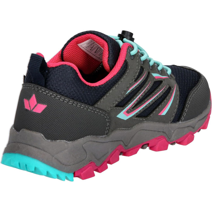 Дитячі трекінгові черевики Lico Bendigo для хлопчиків та дівчаток, 32 EU, сірий, рожевий, блакитний