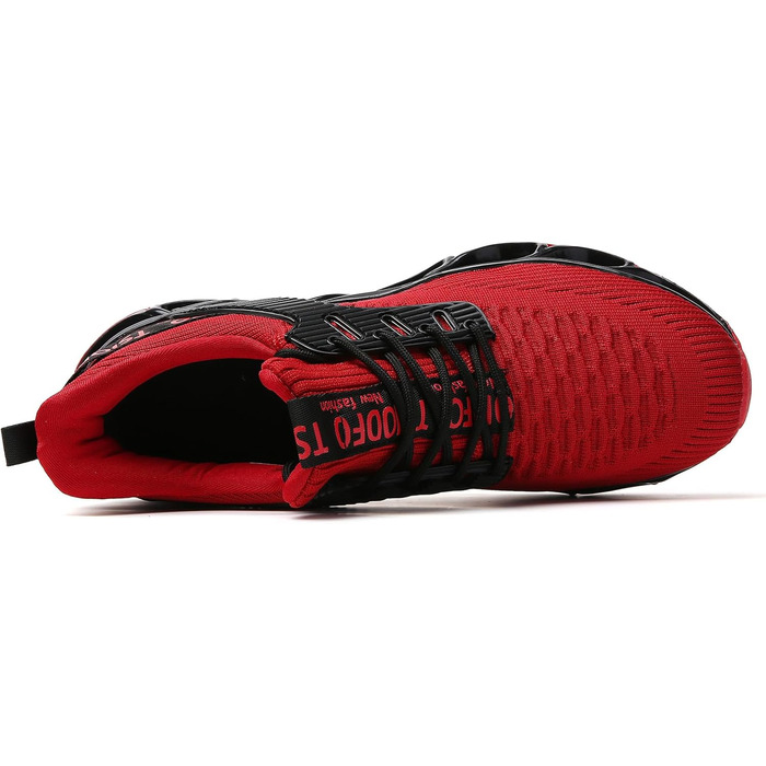 Чоловічі кросівки Wanhee для бігу та спорту (42 EU, колір 1919 Rot)