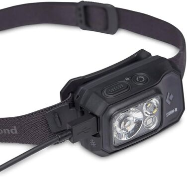 Ліхтар налобний Black Diamond Storm 500-R, чорний