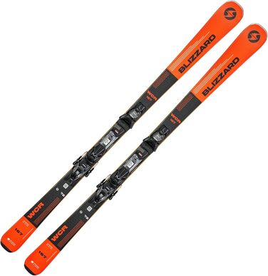 Лижі гірськолижні Blizzard WCR - повний камбер та рокер - з кріпленнями TLT10 Demo Z3-10 - для досвідчених та хороших лижників - слаломні лижі для підготовлених трас 153 см