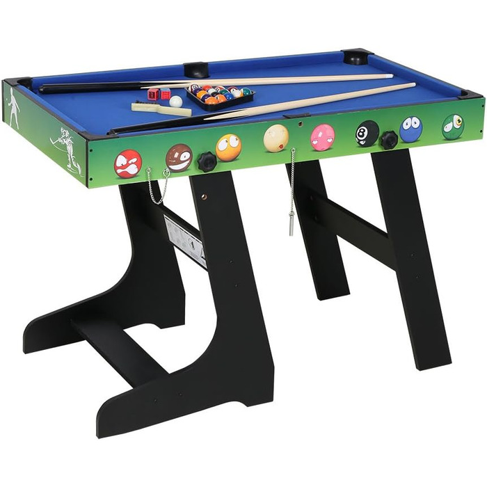 Спортивний ігровий стіл 4 FT 4-в-1 Steady: Білліард/Снукер, Футбол, Настільний теніс, Хокей