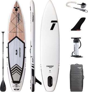 Надувна SUP-дошка THURSO SURF Expedition Touring 350/381 см з карбоновим веслом, US Touring плавником, насосом, рюкзаком та страховкою