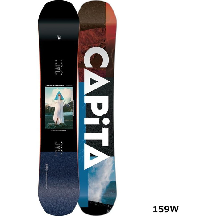Сноуборд Capita Defenders of Awesome Wide 159 см, мультиколір