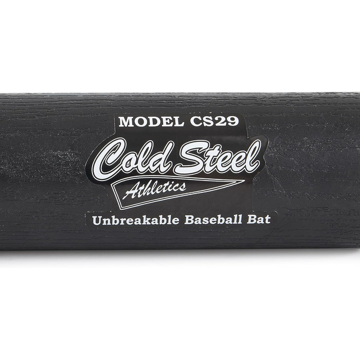 Бейсбольна бита Cold Steel Brooklyn Crusher, 73,7 см, чорна, поліпропілен