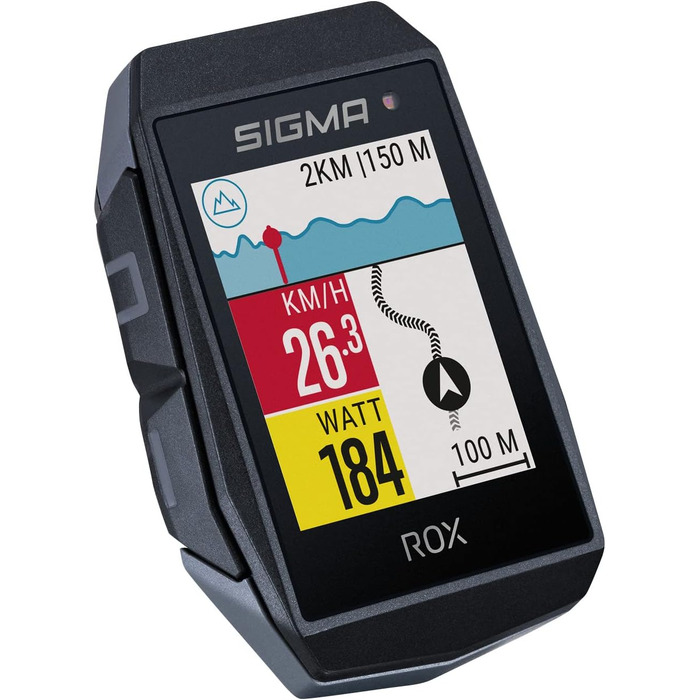 Велокомп'ютер SIGMA Rox 11.1 Evo HR SE, чорний, універсальний розмір