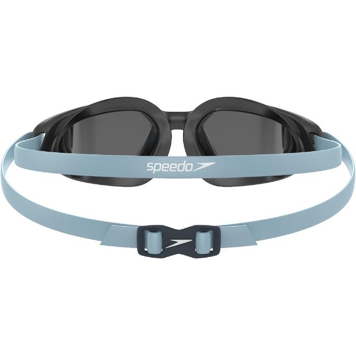 Окуляри для плавання Speedo Hydropulse унісекс | Зручна посадка | Регульована конструкція, сірі | Діоптрії 3.0, середній розмір