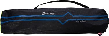 Крісло туристичне Outwell Goya, 100 кг, поліестер, чорний, 13x30x110 см
