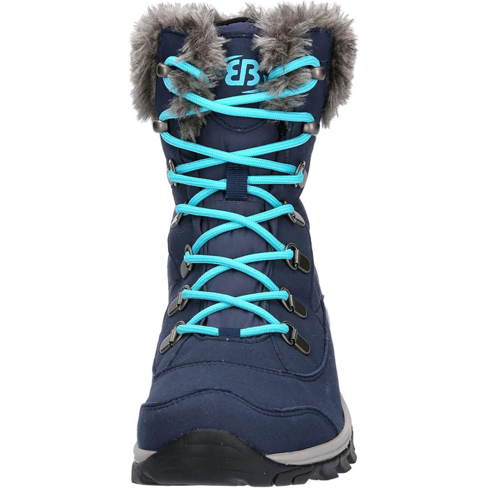 Чоботи снігові жіночі Brütting Himalaya, 40 EU, блакитний, темно-синій