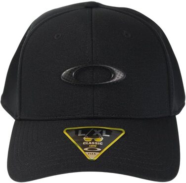 Чоловіча кепка Oakley Tincan Cap L-XL, чорна (Black/Carbon Fiber)