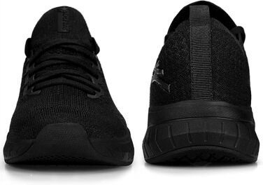 Жіночі спортивні кросівки для бігу та повсякденного носіння. Легкі, дихаючі, чорні (38 EU)