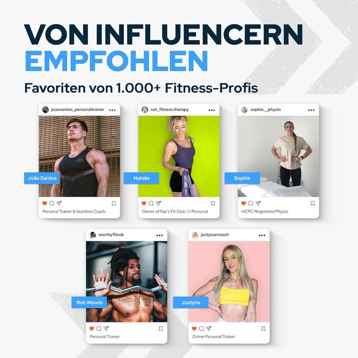 Резинки для кроссфіту Klimmzugband: Набір для тренувань, сили, мобільності та реабілітації. 4 шт. (Lila, Schwarz, Rot, Gelb)