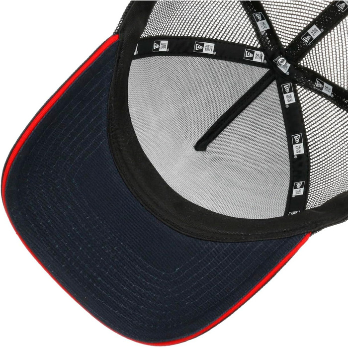 Кепка-тракер New Era Los Angeles Dodgers Camouflage Infill A-Frame з регульованим розміром, червоно-синя