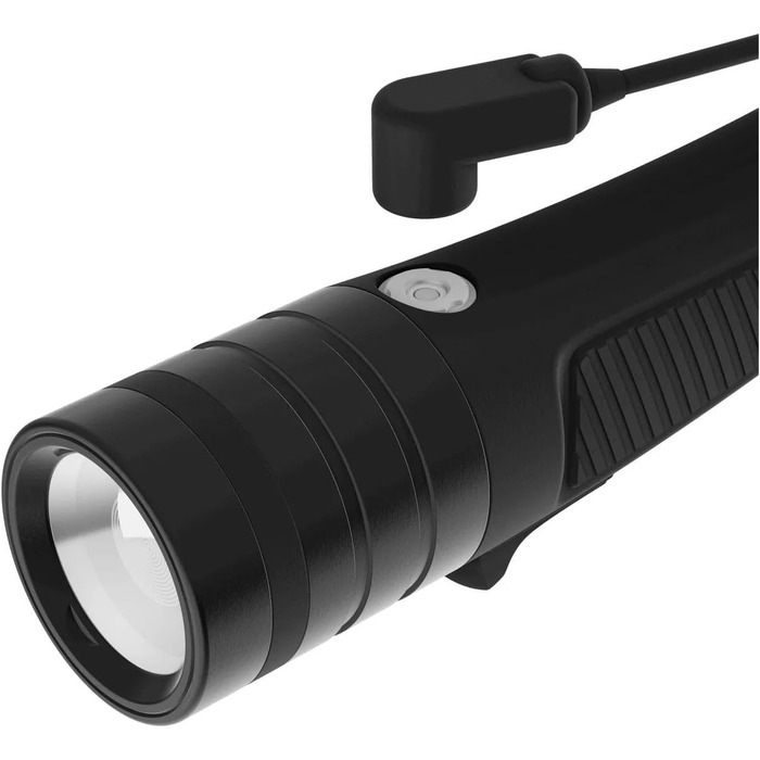 Ліхтар Cressi Hunt Torch 1600 Black - LED для дайвінгу, риболовлі та пошуку під водою, 1600 люмен, водонепроникний IPX8, 100 м
