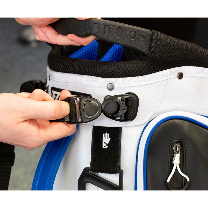 Гольф сумка-станд Eze 74 (блакитний/білий) - унісекс, доросла