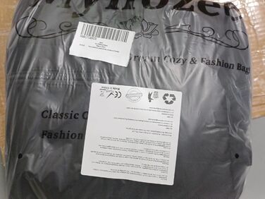 Жіноча спортивна сумка Myhozee для подорожей, фітнесу та йоги, з відділенням для взуття, вологим відділенням і косметичкою, чорна