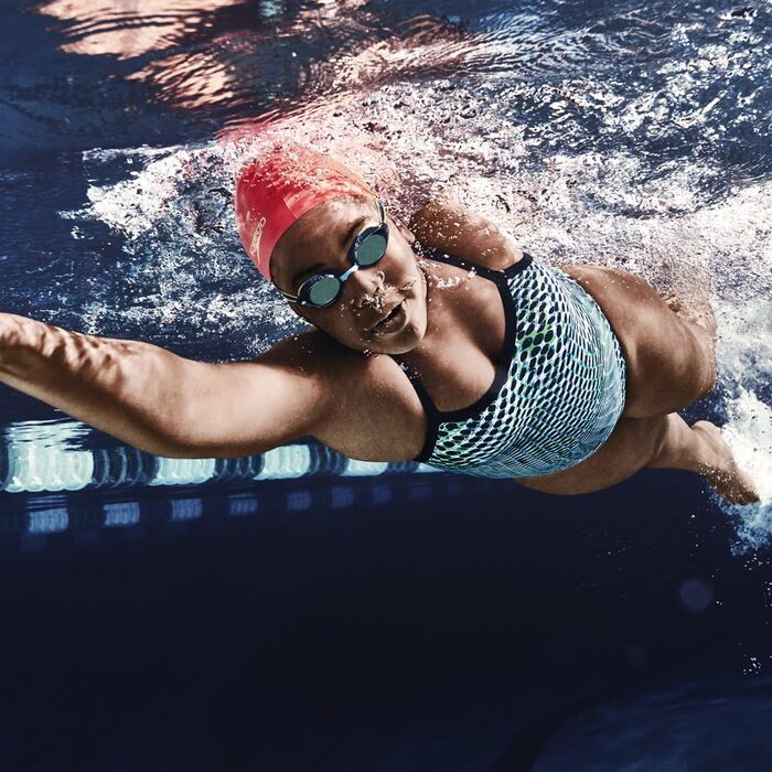 Окуляри для плавання Speedo Vanquisher 2.0 Junior Зелені, унісекс
