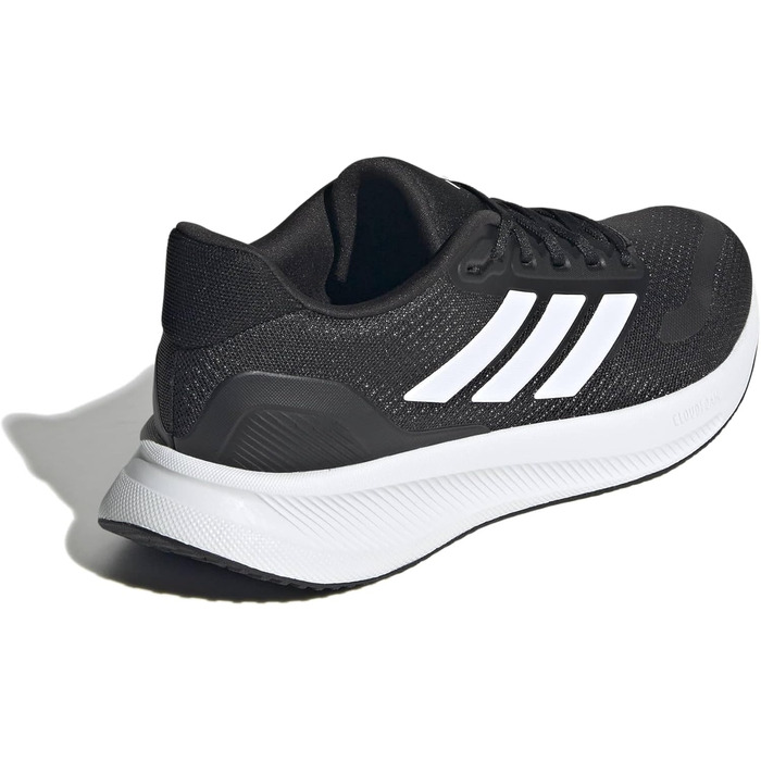 Жіночі бігові кросівки adidas Runfalcon 5 Wide, 38 EU, чорний/білий