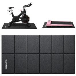 Walking Pad килимок для бігової доріжки, антиковзкий, шумоізоляційний, з високощільним PVC 140x60x0.6 см
