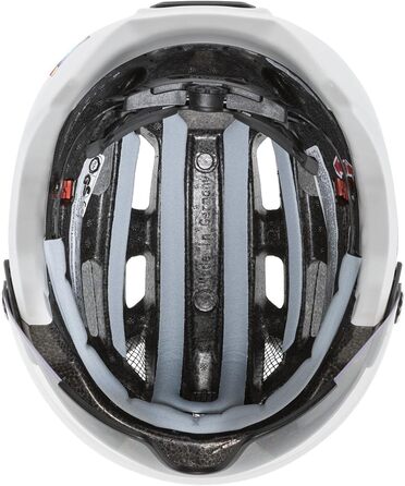 Велосипедний шолом Uvex Finale Visor з LED-ліхтарем, міський, унісекс, захисний, фільтр категорії 1