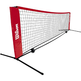 Тенісна сітка Wilson EZ 5,5 м для корту, міцна, легка установка